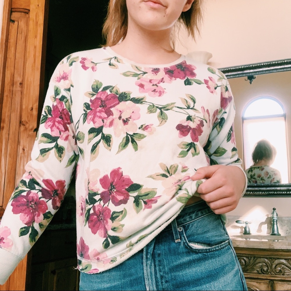 Gibson Floral Sweater